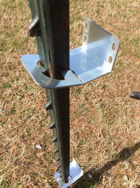 metal brackets to hold fence posts|heavy duty fence post brackets.